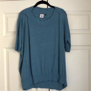 CAbi short sleeve sweater